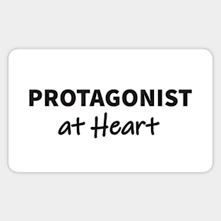 Protagonist at Heart Sticker